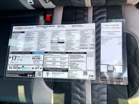 New 2025 Chevrolet Silverado 1500 RST w/ Convenience Package II AWD/4WD image 20