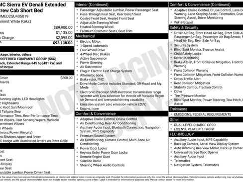 New 2025 GMC Sierra EV Denali image 3