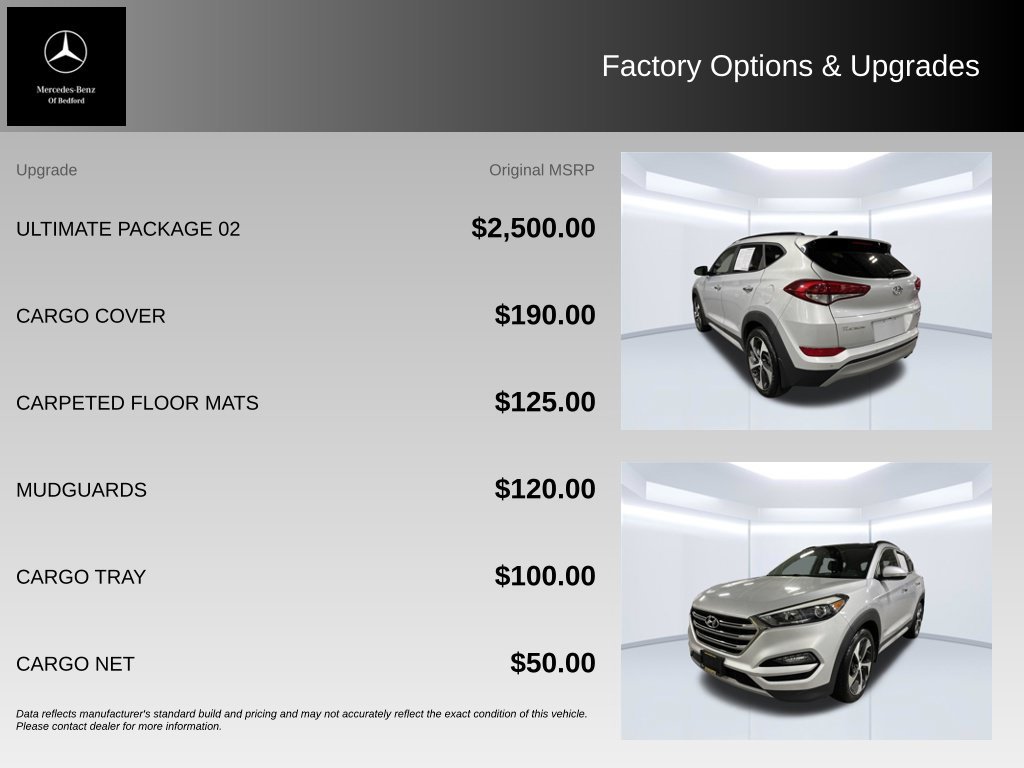 Used 2018 Hyundai Tucson Limited w/ Ultimate Package 02 AWD/4WD image 5