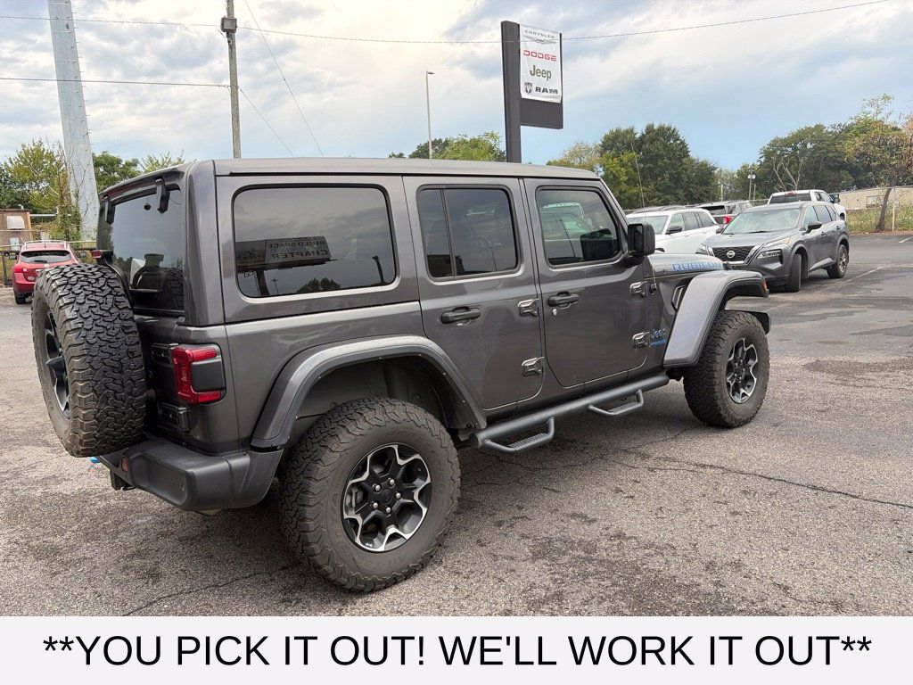 Used 2021 Jeep Wrangler Unlimited Rubicon 4xe w/ Cold Weather Group AWD/4WD image 6