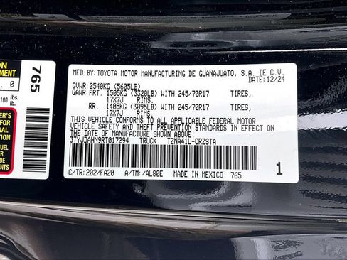 Used 2024 Toyota Tacoma SR w/ Towing Package RWD image 18