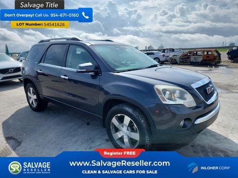 Used 2012 GMC Acadia SLT FWD image 5