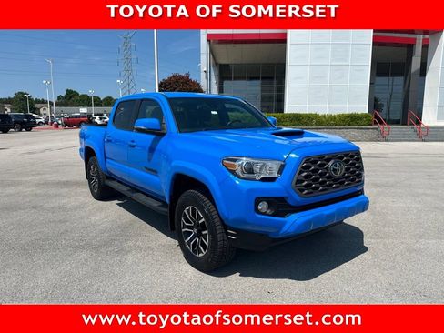 Certified 2021 Toyota Tacoma TRD Sport w/ Blackout Package (TMS) AWD/4WD image 1