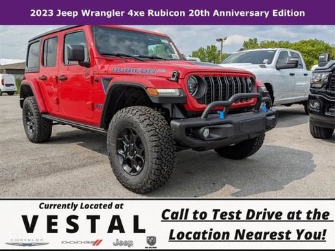 New 2023 Jeep Wrangler Unlimited Rubicon 4xe AWD/4WD image 1