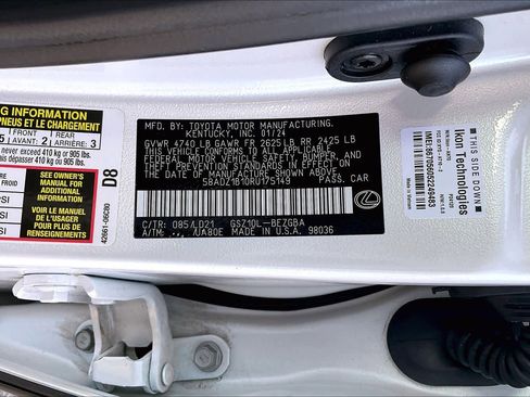 Certified 2024 Lexus ES 350 w/ Premium Package image 30