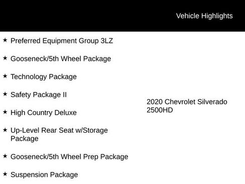 Used 2020 Chevrolet Silverado 2500 High Country AWD/4WD image 12