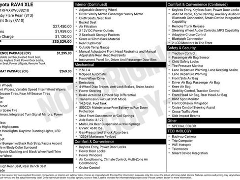 Used 2019 Toyota RAV4 XLE w/ Convenience Package image 12