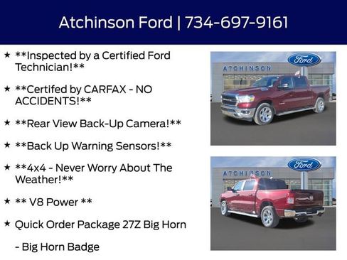 Used 2021 RAM 1500 Big Horn image 4