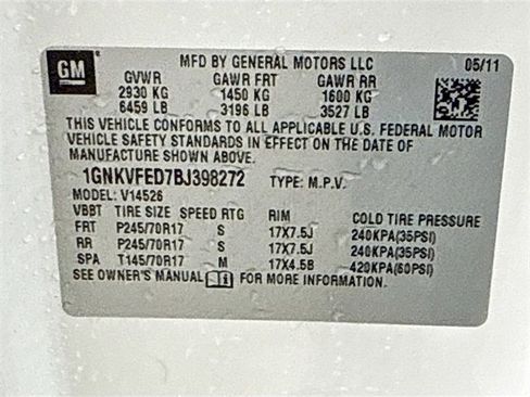 Used 2011 Chevrolet Traverse LS image 27