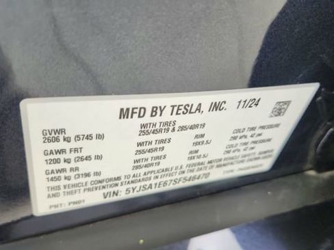 Used 2025 Tesla Model S Plaid image 56