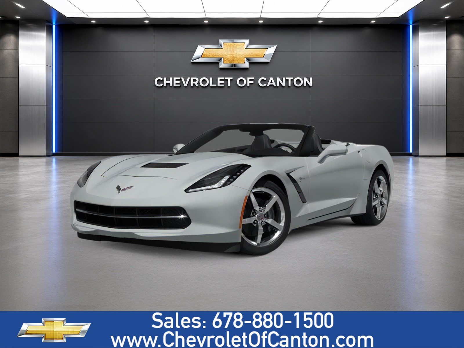 Used 2014 Chevrolet Corvette Stingray Convertible w/ 2LT Preferred Equipment Group RWD image 1