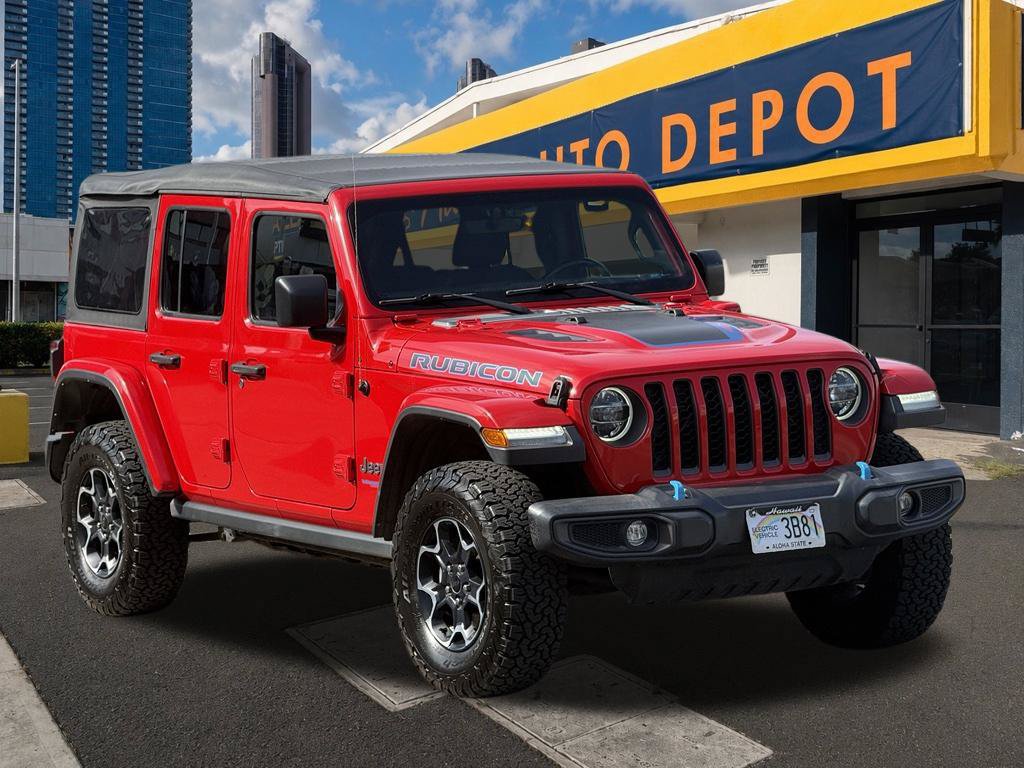 Used 2022 Jeep Wrangler Unlimited Rubicon 4xe AWD/4WD image 6