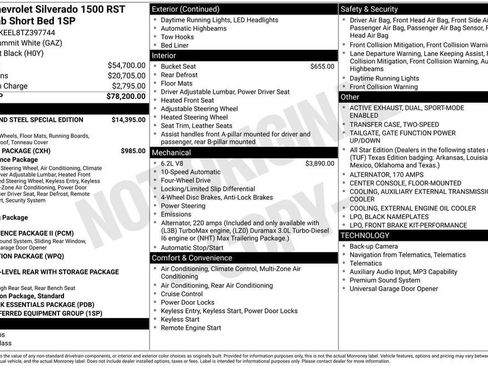 New 2026 Chevrolet Silverado 1500 RST AWD/4WD image 11