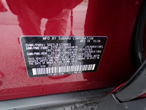 Used 2026 Subaru Outback Limited AWD/4WD image 35