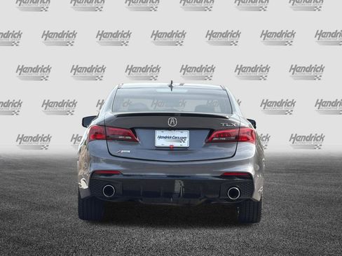 Certified 2019 Acura TLX 3.5L FWD w/A-Spec Pkg Red Leat image 6