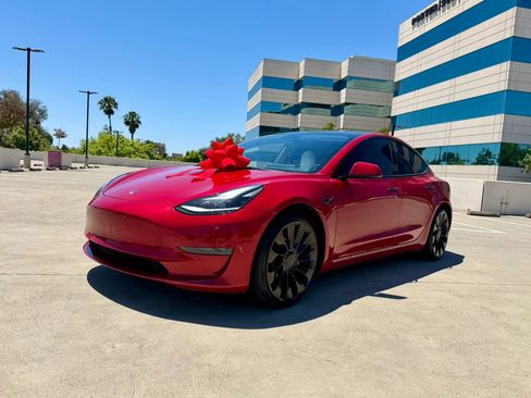 Used 2021 Tesla Model 3 Performance AWD/4WD image 21