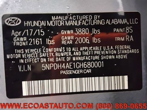 Used 2016 Hyundai Elantra SE w/ Option Group 02 image 18