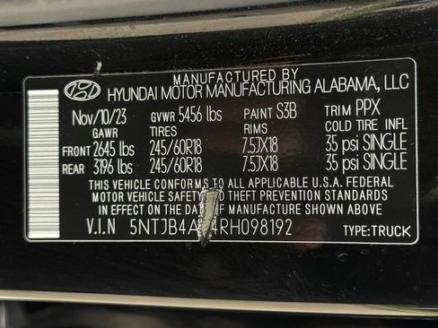 Used 2024 Hyundai Santa Cruz SEL FWD image 31