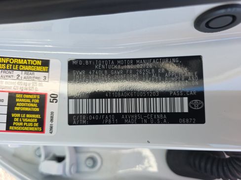 Used 2026 Toyota Camry LE AWD/4WD image 33