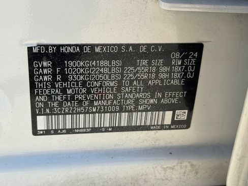 Certified 2025 Honda HR-V Sport image 28