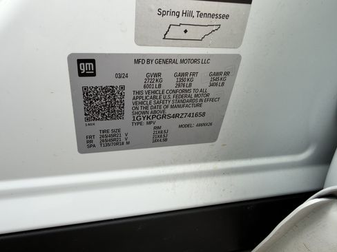 Used 2024 Cadillac XT6 Sport w/ LPO, Floor Liner Package AWD/4WD image 44