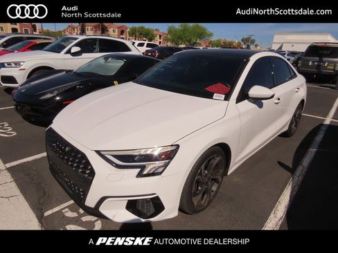 Certified 2023 Audi A3 2.0T Premium w/ Black Optic Sport Package image 1