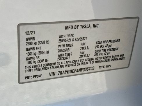 Used 2022 Tesla Model Y Performance AWD/4WD image 28