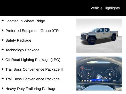 Certified 2024 Chevrolet Colorado Trail Boss w/ Technology Package AWD/4WD image 8