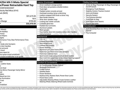 Used 2012 MAZDA MX-5 Miata Special Edition image 51