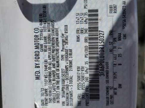 Used 2013 Ford Fusion SE FWD image 16
