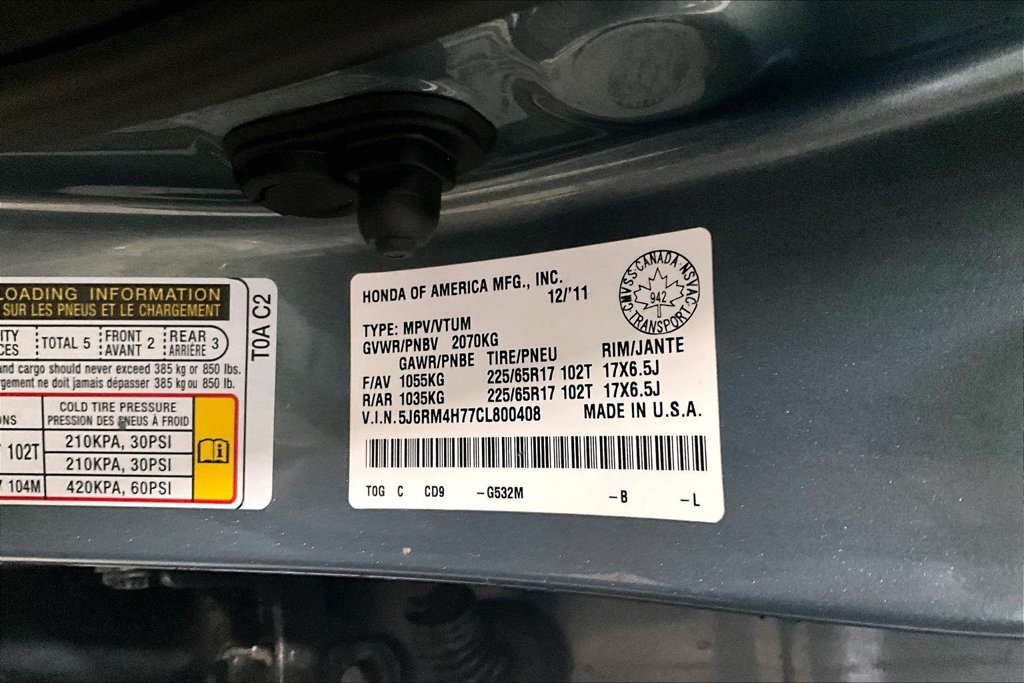 Used 2012 Honda CR-V EX-L image 18