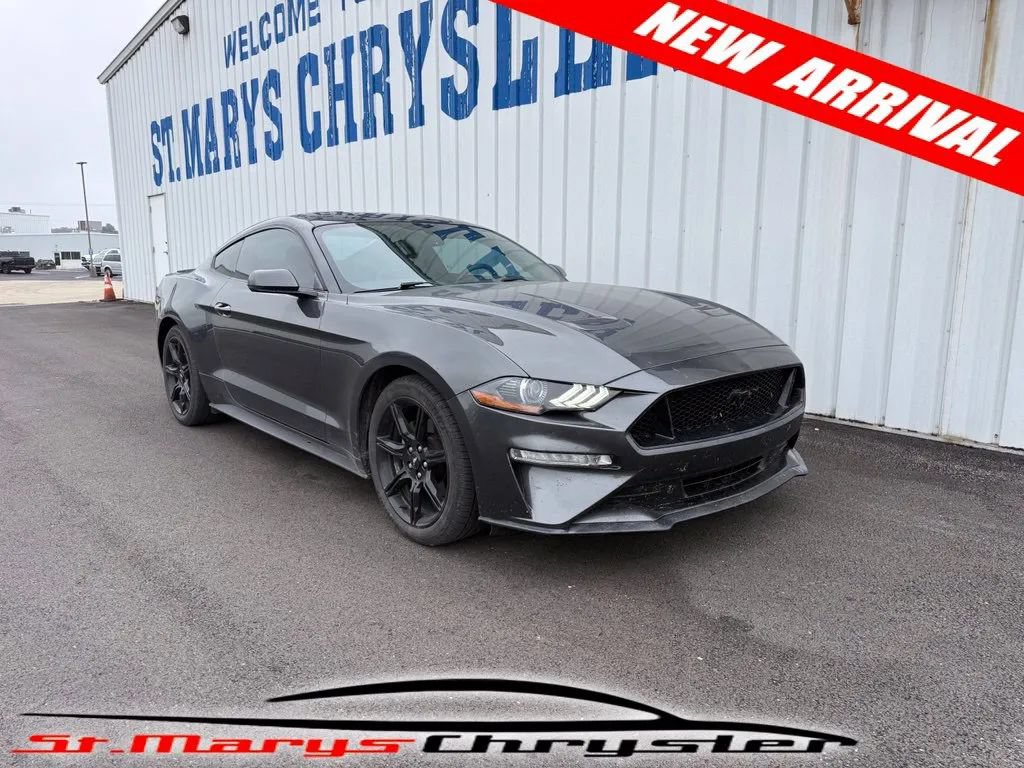 Used 2018 Ford Mustang Premium w/ Carbon Sport Interior Package RWD image 1