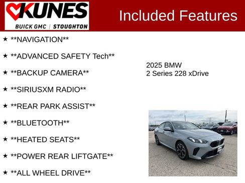 Used 2025 BMW 228i xDrive AWD/4WD image 2
