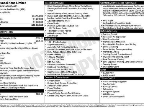 New 2026 Hyundai Kona Limited image 6