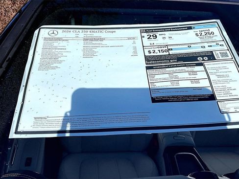 New 2026 Mercedes-Benz CLA 250 CLA 250 image 12