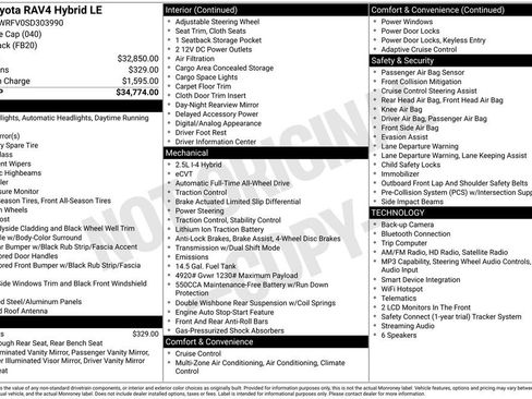 Certified 2025 Toyota RAV4 LE AWD/4WD image 11