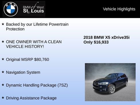 Used 2018 BMW X5 xDrive35i image 8