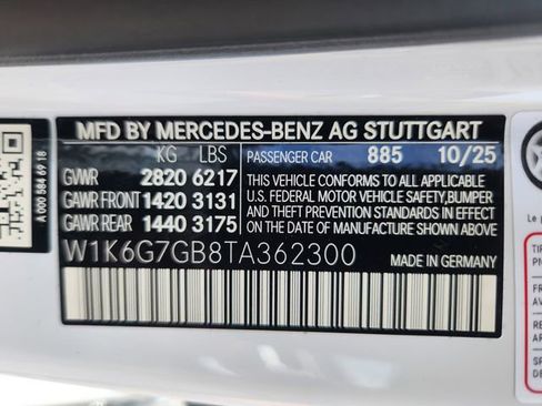 New 2026 Mercedes-Benz S 580 4MATIC Sedan image 22