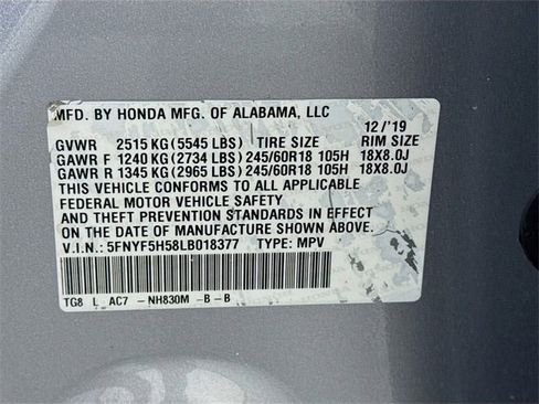 Used 2020 Honda Pilot EX-L image 32