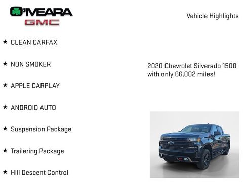 Used 2020 Chevrolet Silverado 1500 LT Trail Boss AWD/4WD image 7