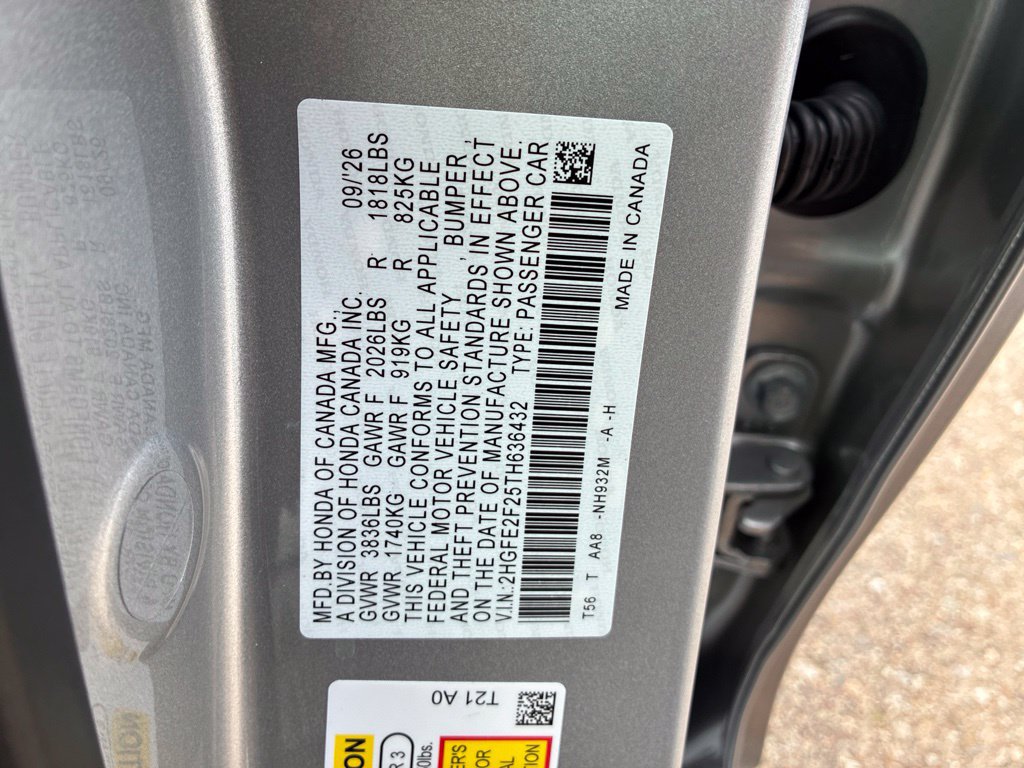 New 2026 Honda Civic LX image 25