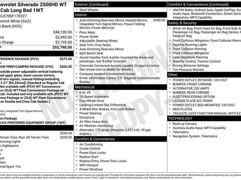 Used 2025 Chevrolet Silverado 2500 W/T w/ WT Convenience Package image 2