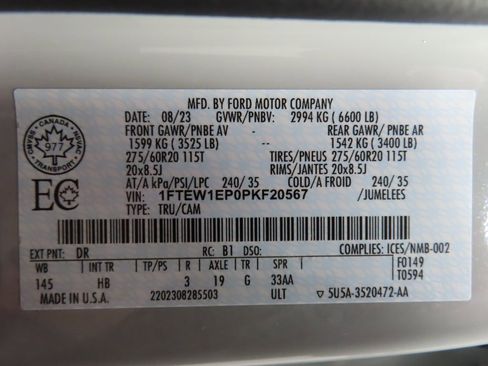 Used 2023 Ford F150 Lariat image 70