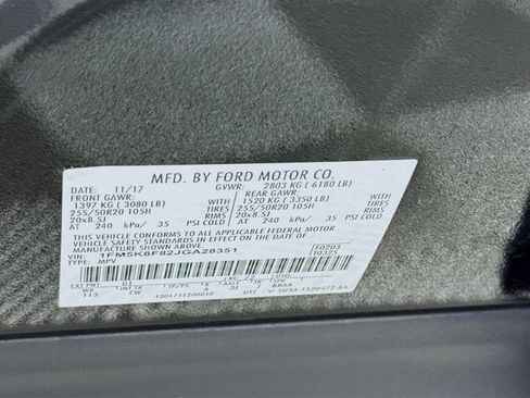 Used 2018 Ford Explorer Limited AWD/4WD image 34