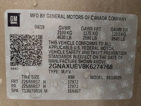 Used 2019 Chevrolet Equinox LT image 33