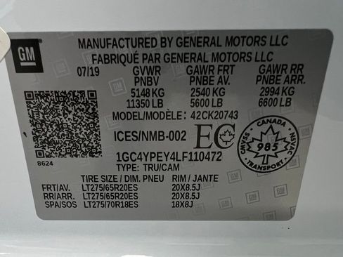 Used 2020 Chevrolet Silverado 2500 LTZ image 71