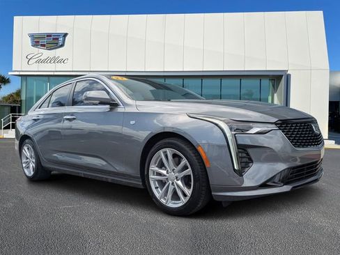 Certified 2022 Cadillac CT4 Luxury w/ Sun And Sound Package RWD image 1