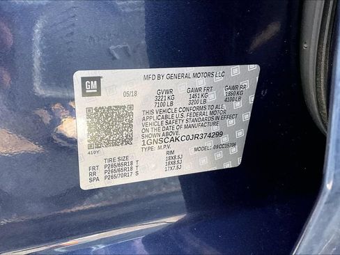 Used 2018 Chevrolet Tahoe LS w/ Enhanced Driver Alert Package RWD image 22