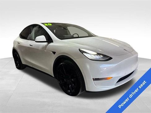 Used 2020 Tesla Model Y Long Range AWD/4WD image 3