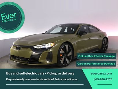 Used 2022 Audi RS e-tron GT w/ Carbon Performance Package